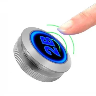 Бесконтактная кнопка лифта